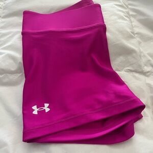 Under Armour Fuchsia Sports Shorts